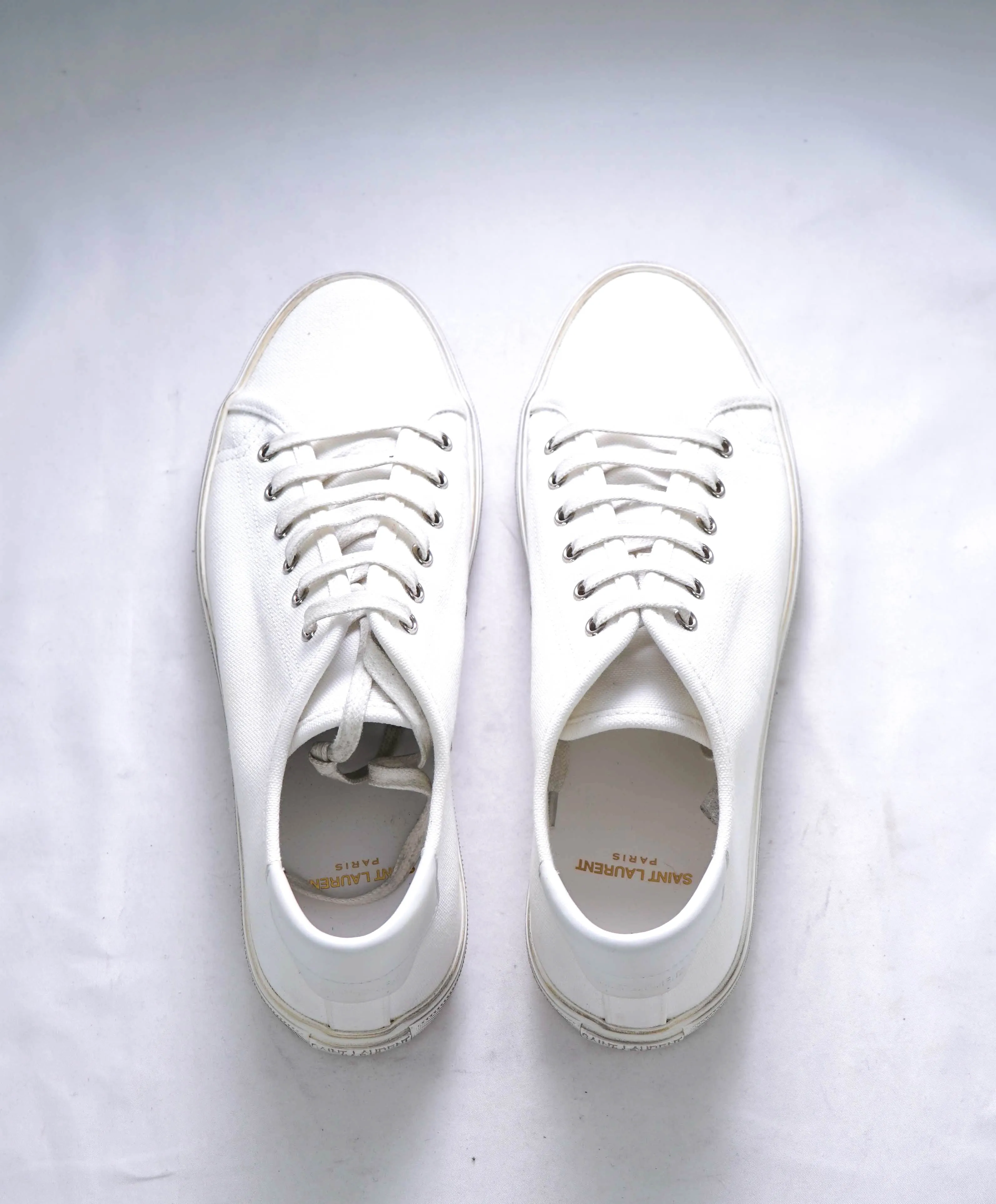$750 SAINT LAURENT - *MALIBU* Sneakers White - 9 (42EU)