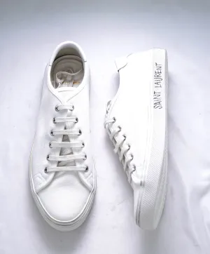 $750 SAINT LAURENT - *MALIBU* Sneakers White - 9 (42EU)