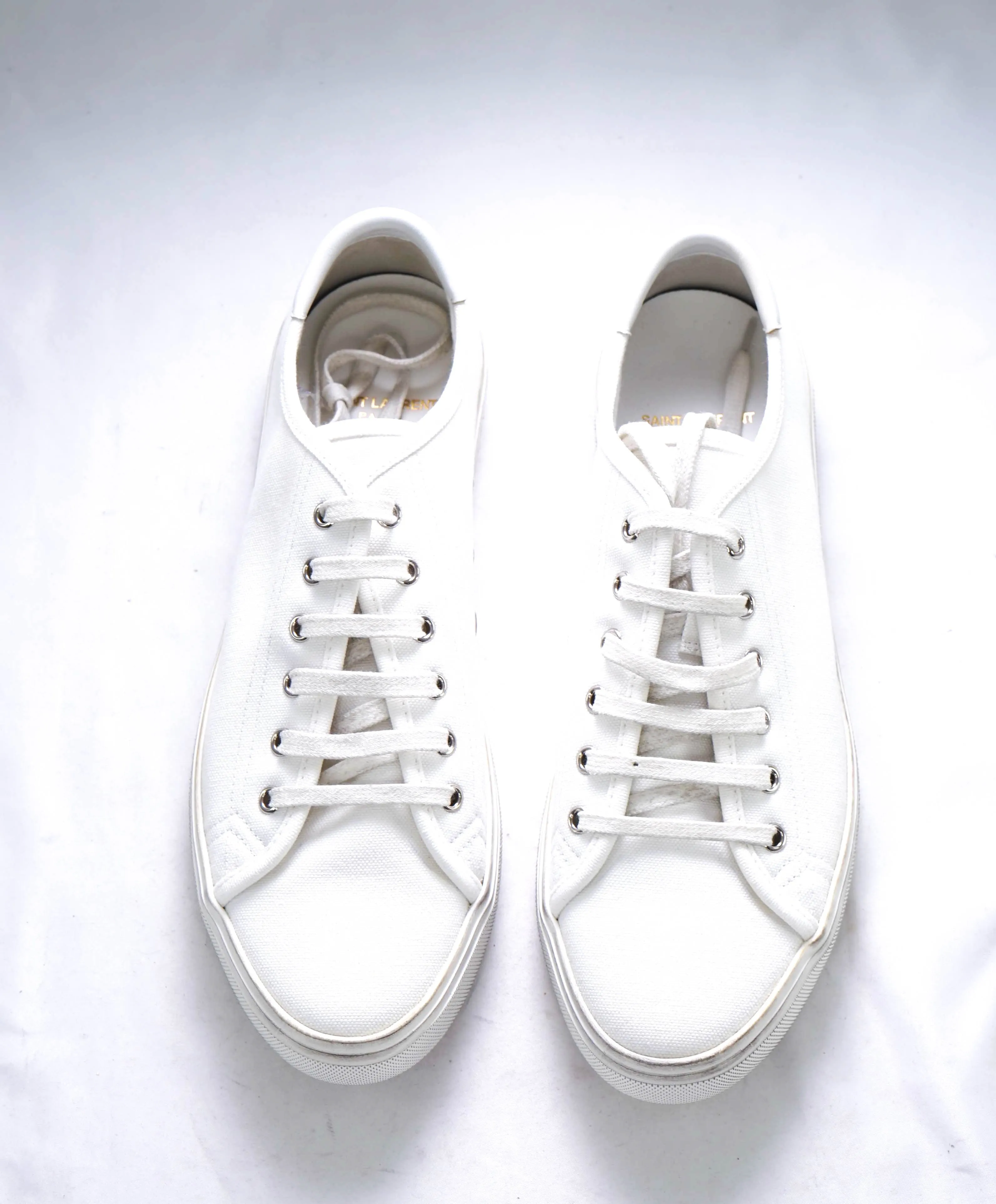 $750 SAINT LAURENT - *MALIBU* Sneakers White - 9 (42EU)