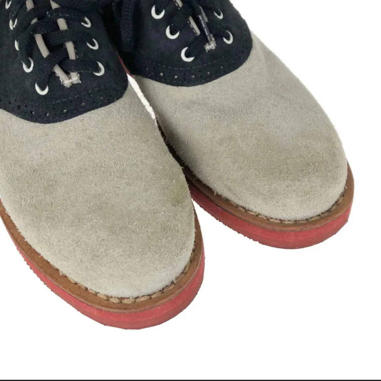 [9]  Visvim 13SS Two Tone Patrician Folk Suede