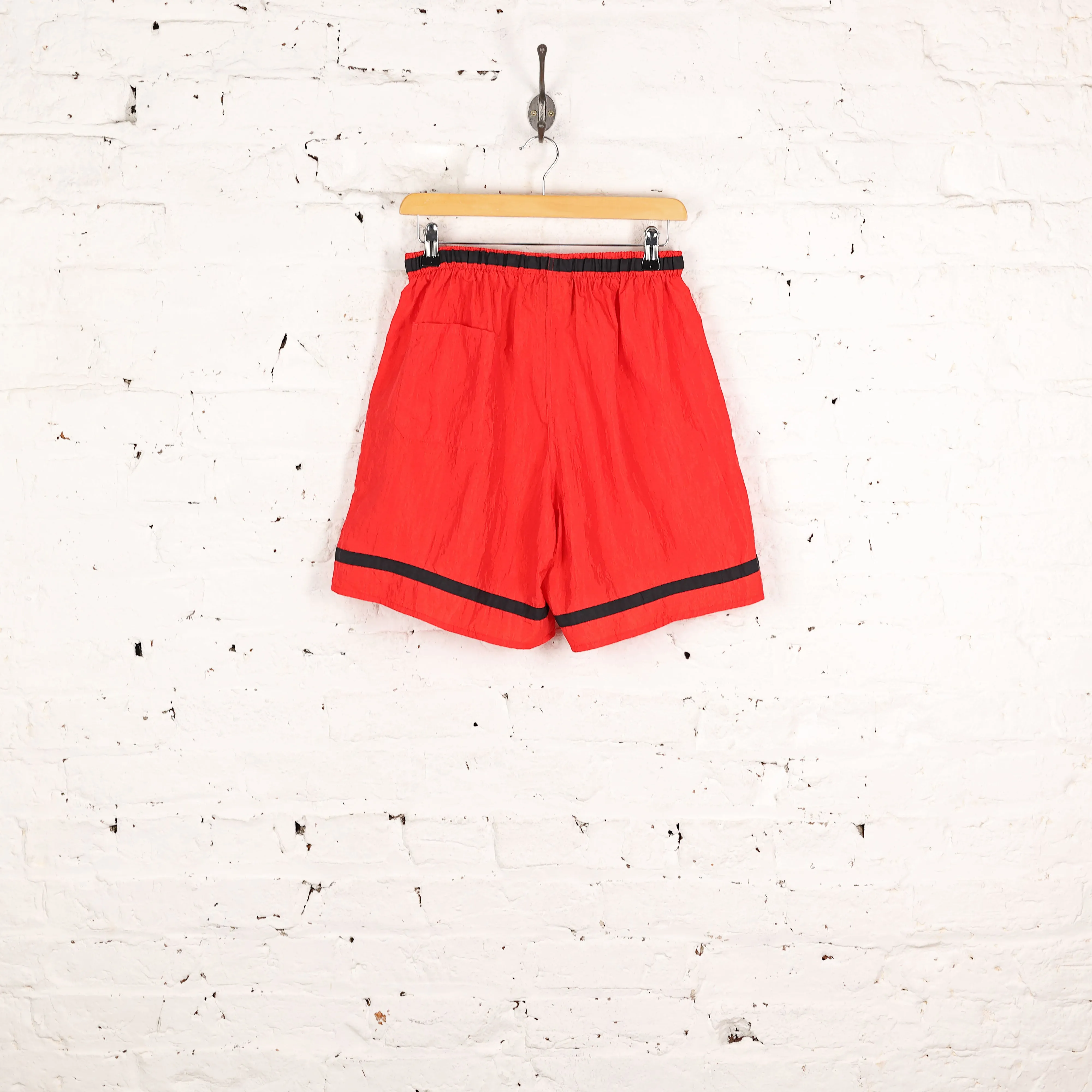 90s Umbro Sports Shorts - Red - M