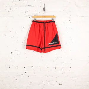 90s Umbro Sports Shorts - Red - M