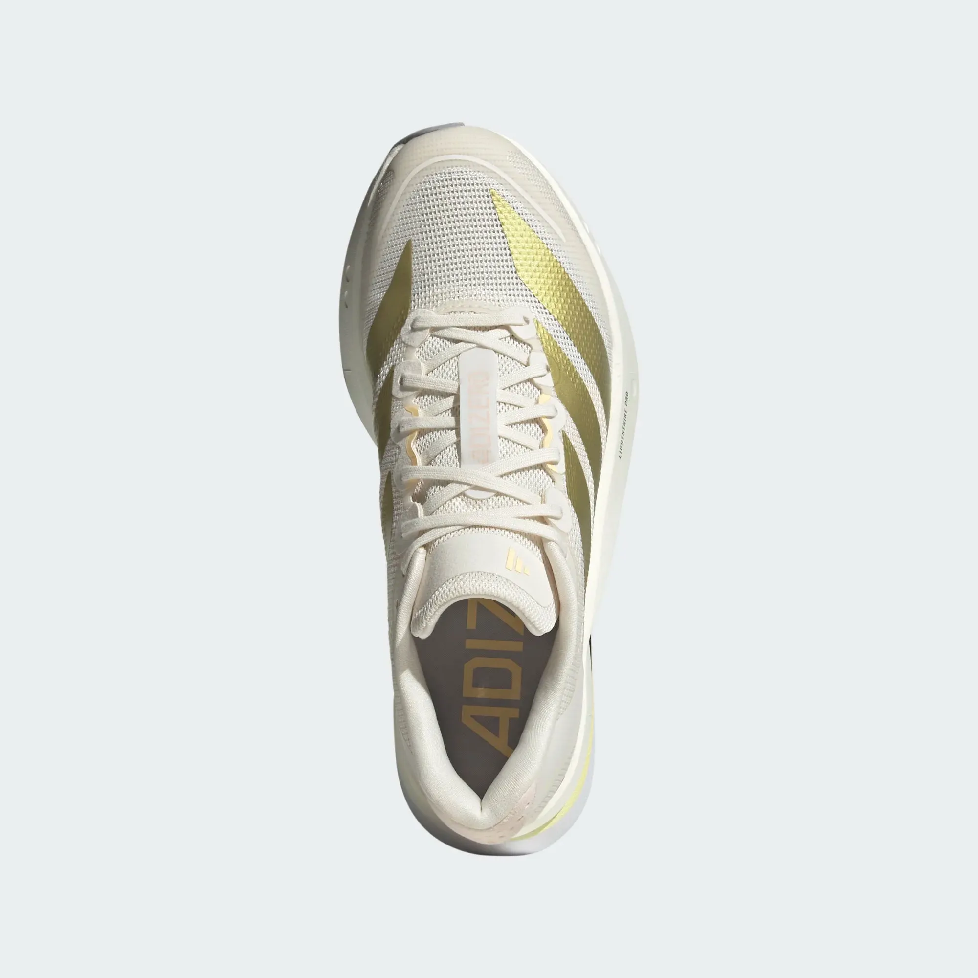 Adidas | Adizero Boston 13 | Women's | Chalk White/Gold Met/ Orange Tint