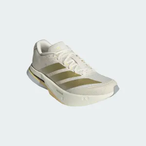 Adidas | Adizero Boston 13 | Women's | Chalk White/Gold Met/ Orange Tint