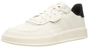 Adidas Men's Courtrook CWHITE/CBLACK Tennis Shoe-8 Kids UK (FZ2949)