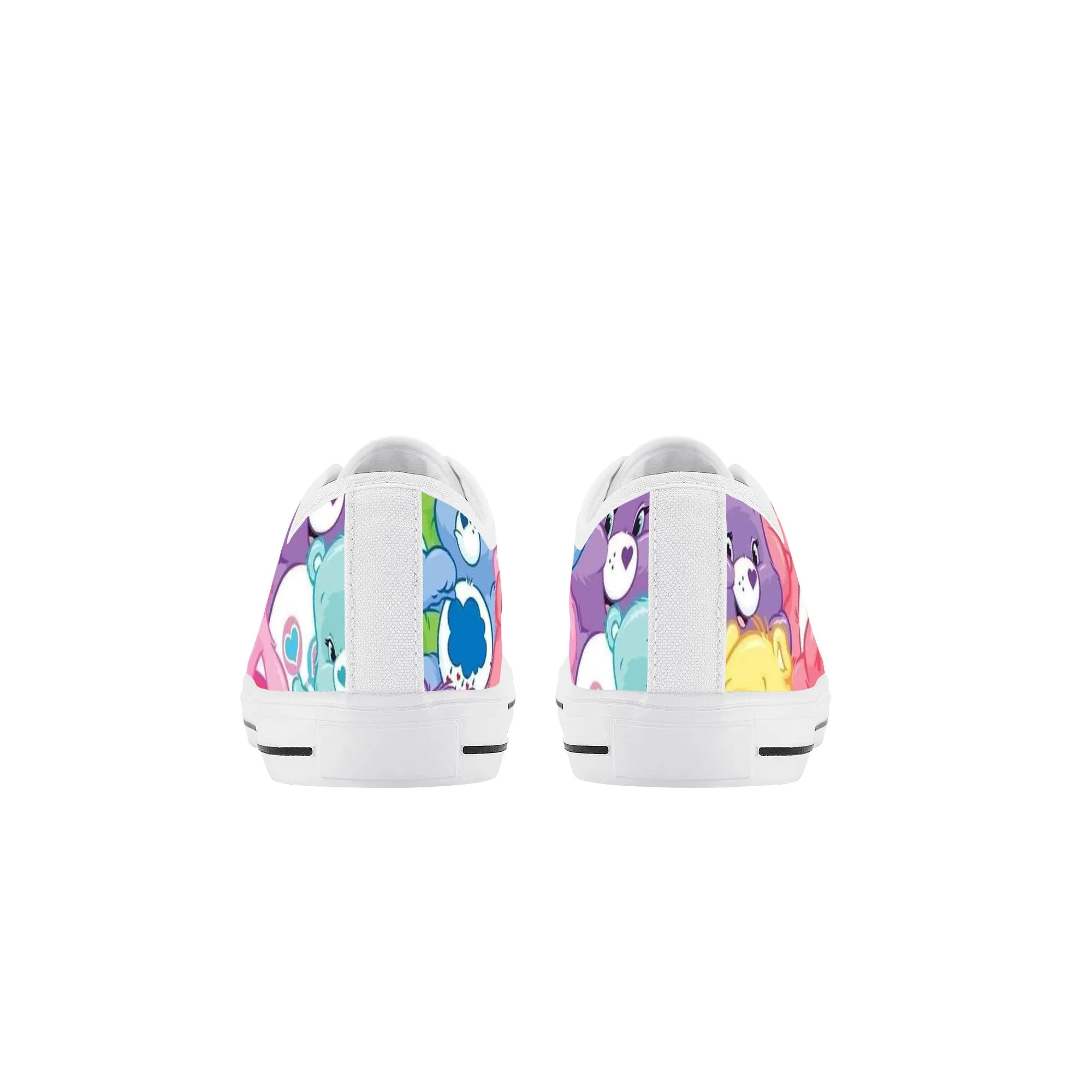 Adorable Bear Kids Low Top Canvas Shoes