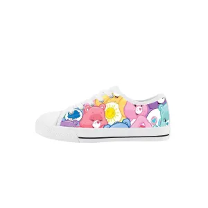 Adorable Bear Kids Low Top Canvas Shoes