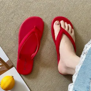 ADVBRIDGE  -  Summer Candy Color Women Slipper Fashion Slip On Ladies Casual Flip Flop Shoes Soft Flat Heel Outdoor Beach Slide New Woman