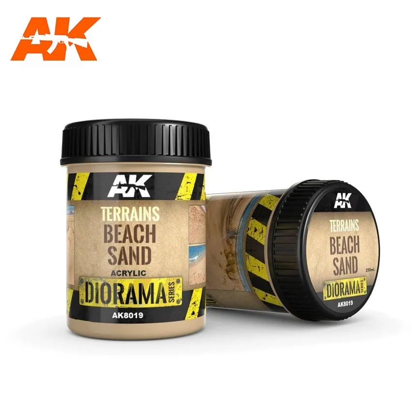 AK Interactive Terrains Beach Sand - 250ml