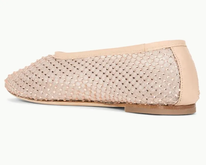 Alba Ballet Flat in Champagne | Staud