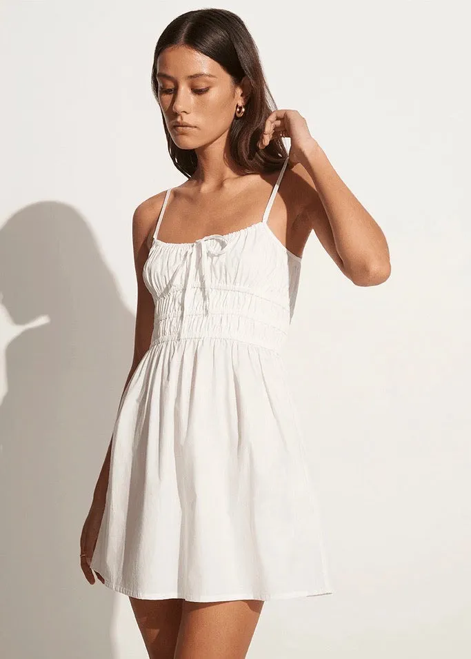 Alboa Mini Dress (White)