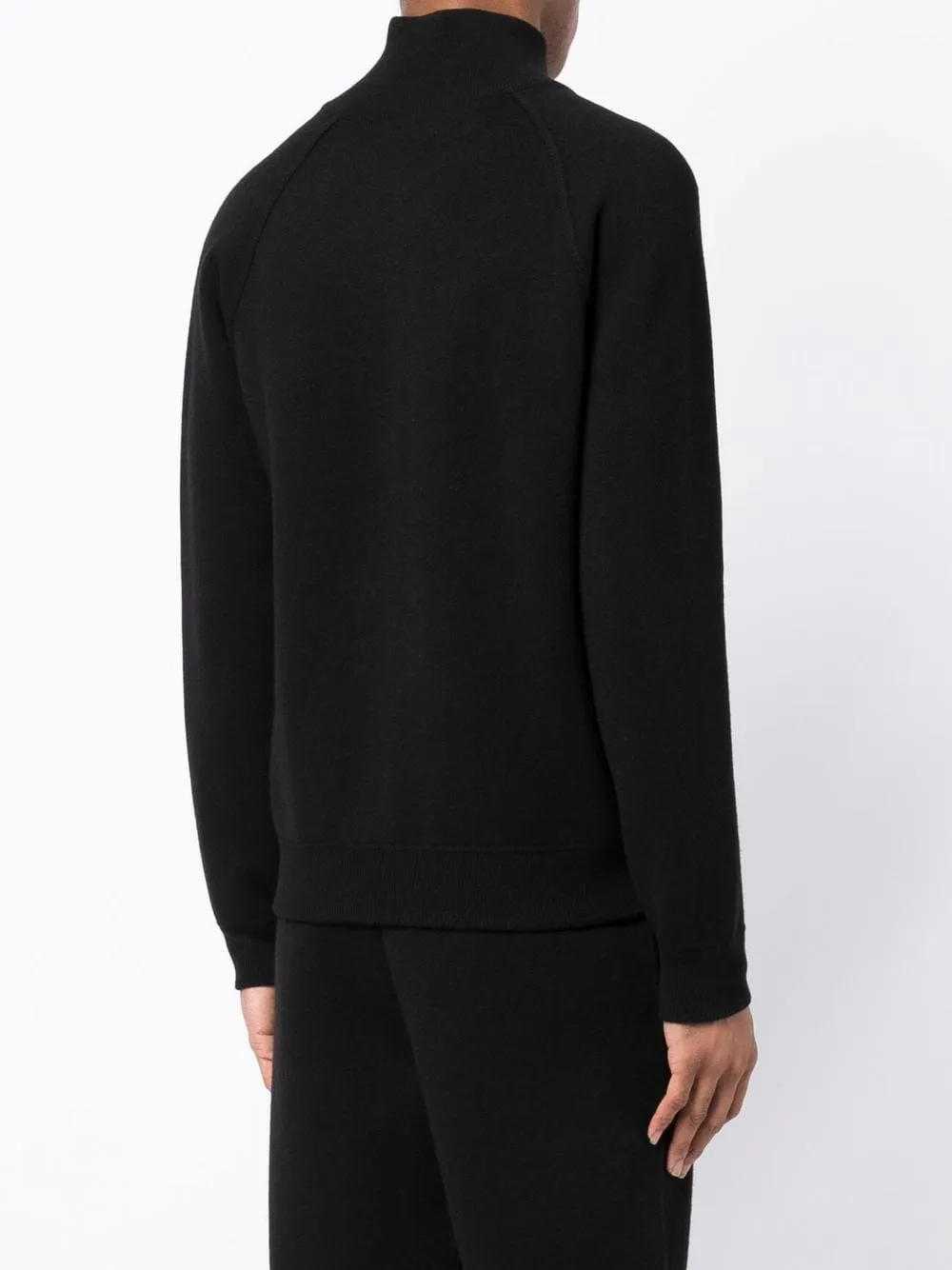 Alexander McQueen Seal Logo zipped sweatshirt