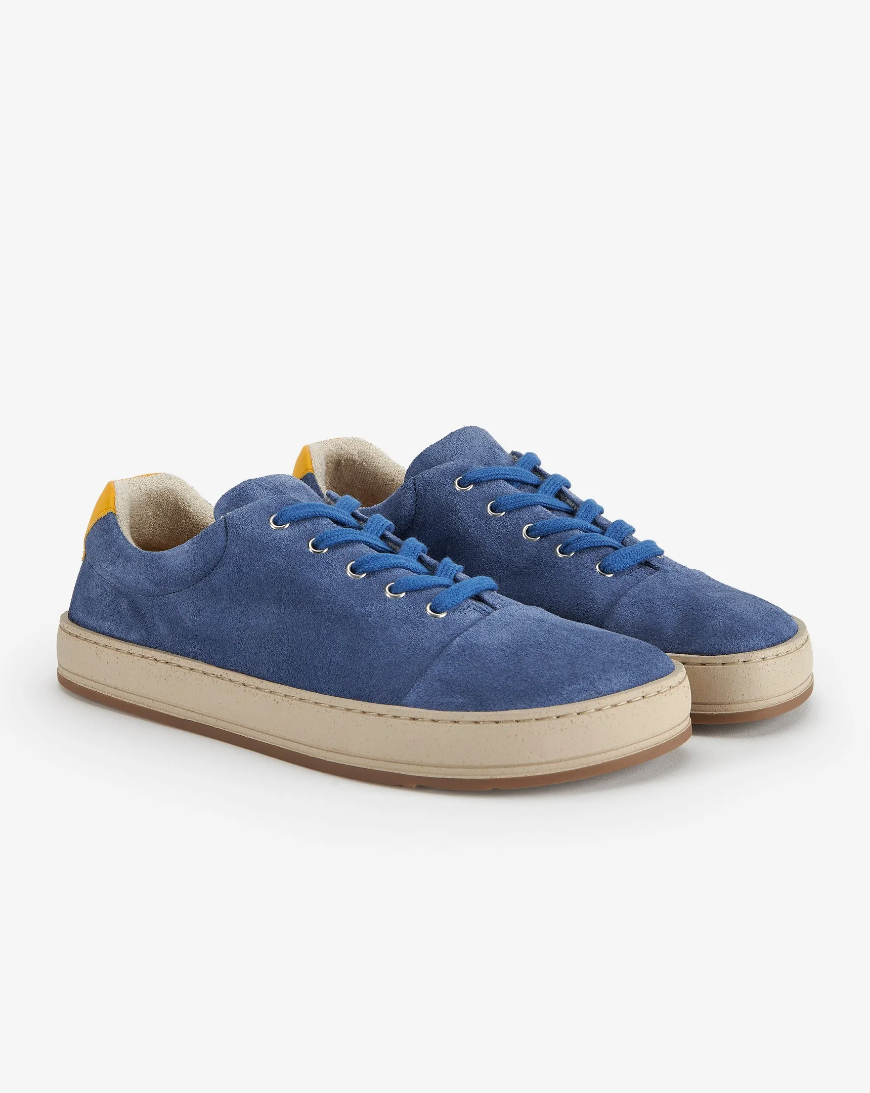Asher Bio Leather Lace-Up Shoes | Navy