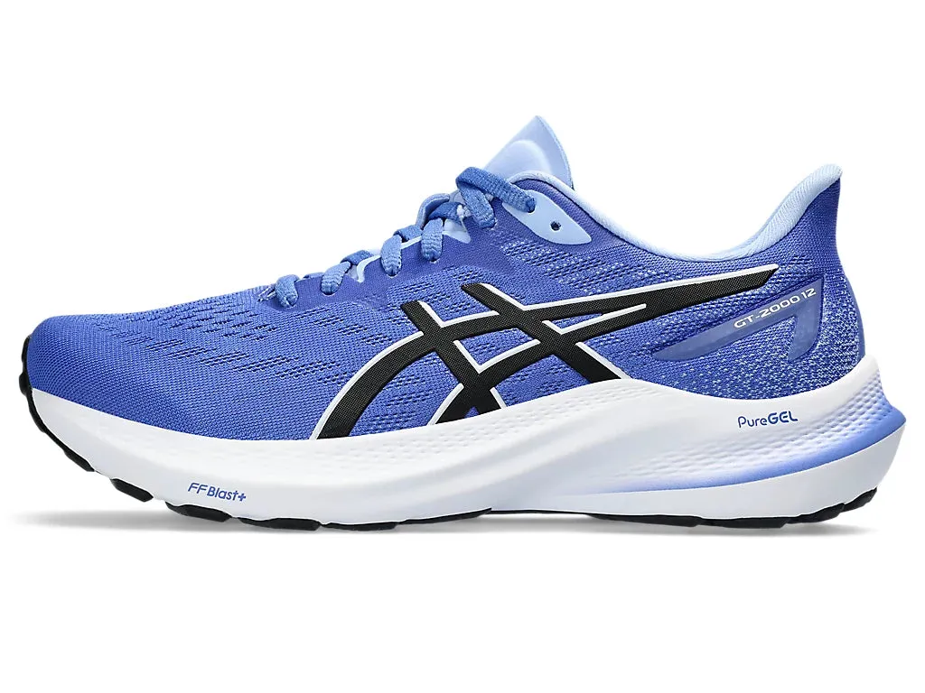 Asics Women's GT-2000 12 Running Shoes in Sapphire/Black