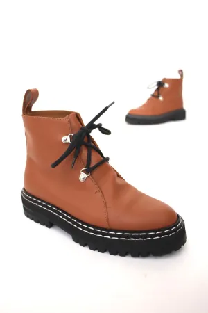 ATP Atelier Leather Lace-Up Boots