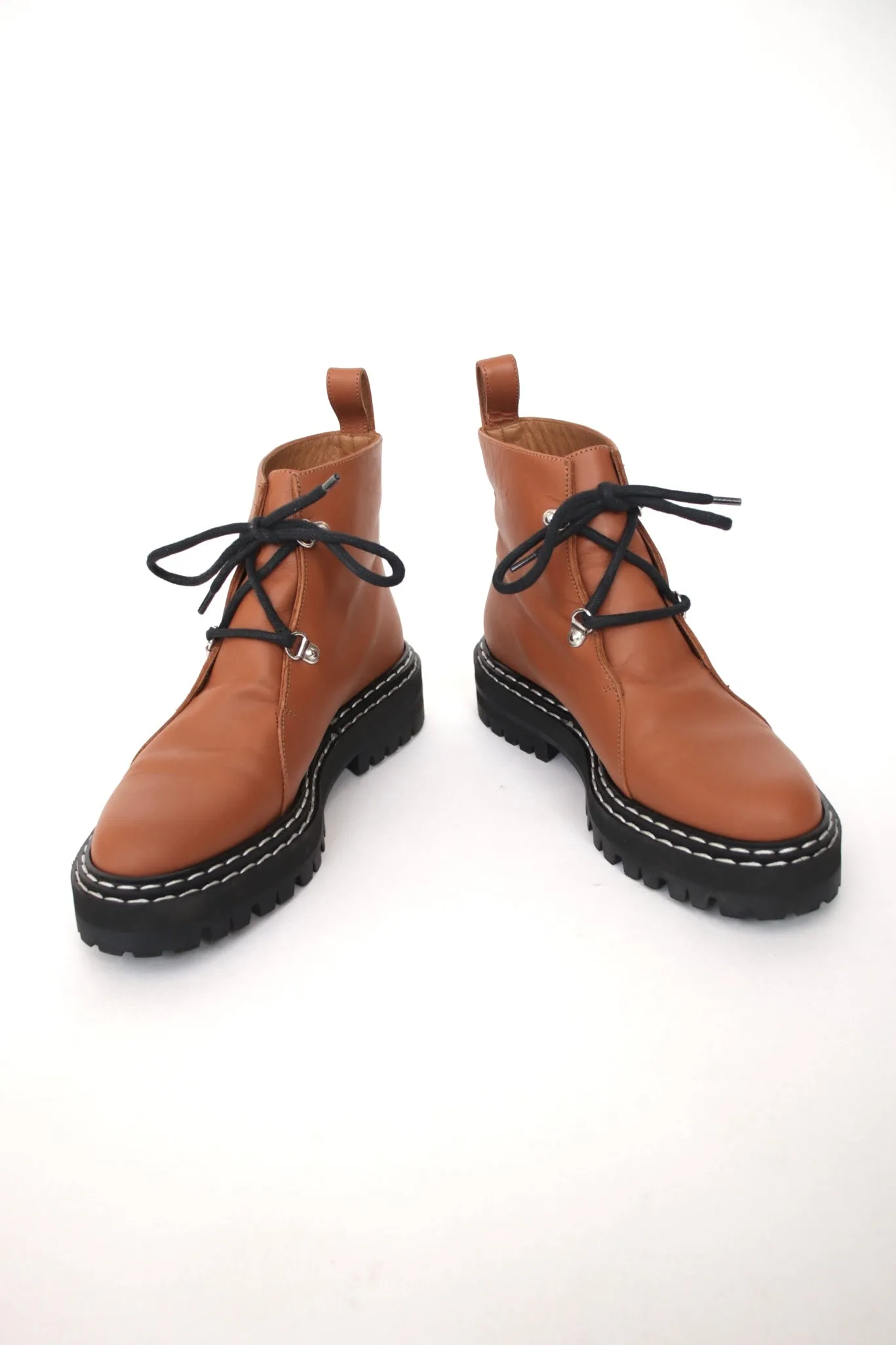 ATP Atelier Leather Lace-Up Boots