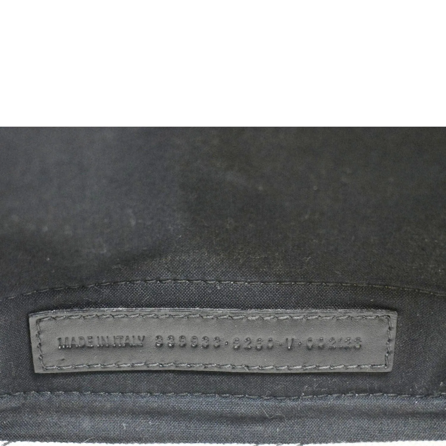BALENCIAGA  Logo S Navy Cabas Canvas Hobo Bag White