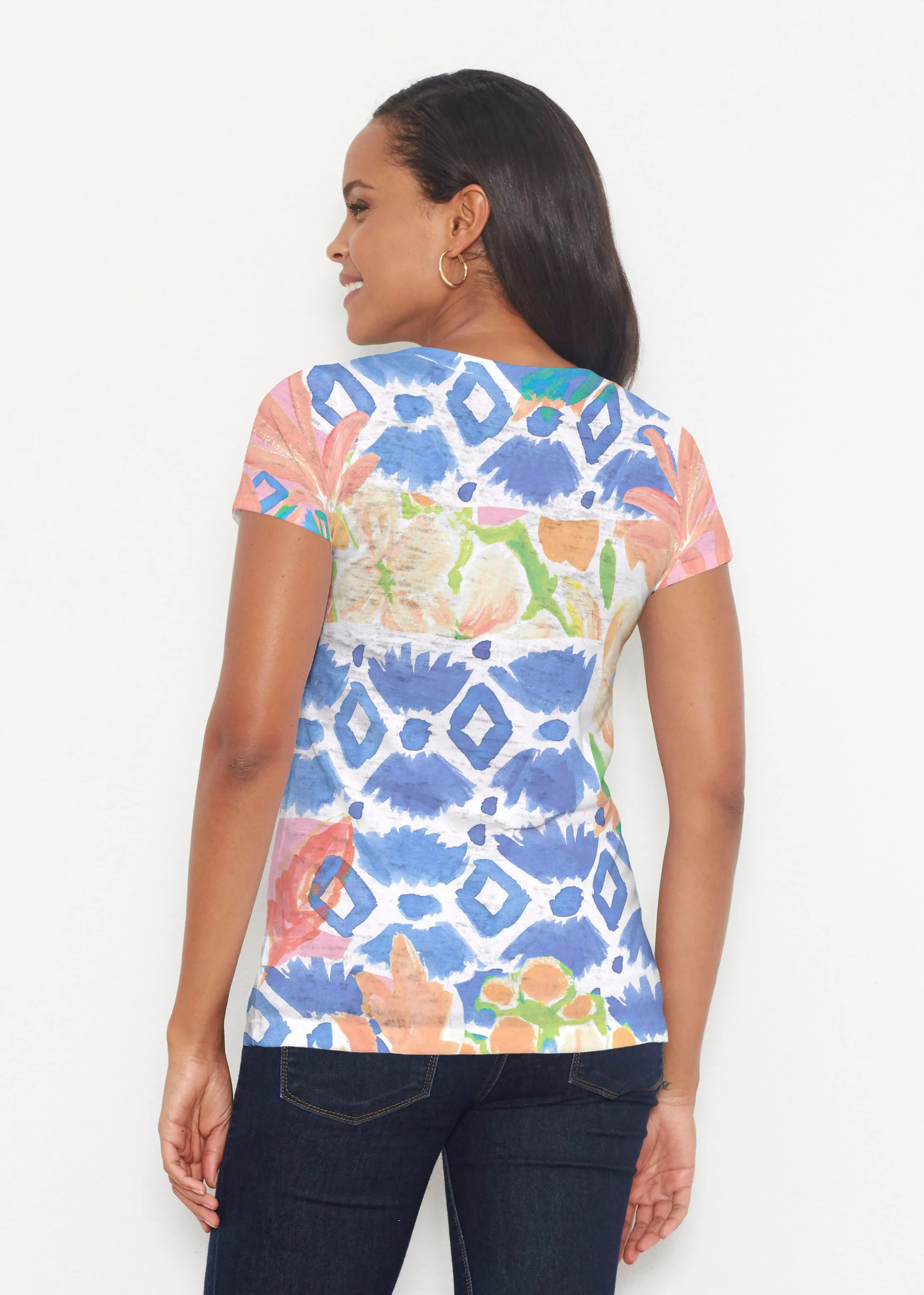 Bali (17254) ~ Short Sleeve Scoop Shirt