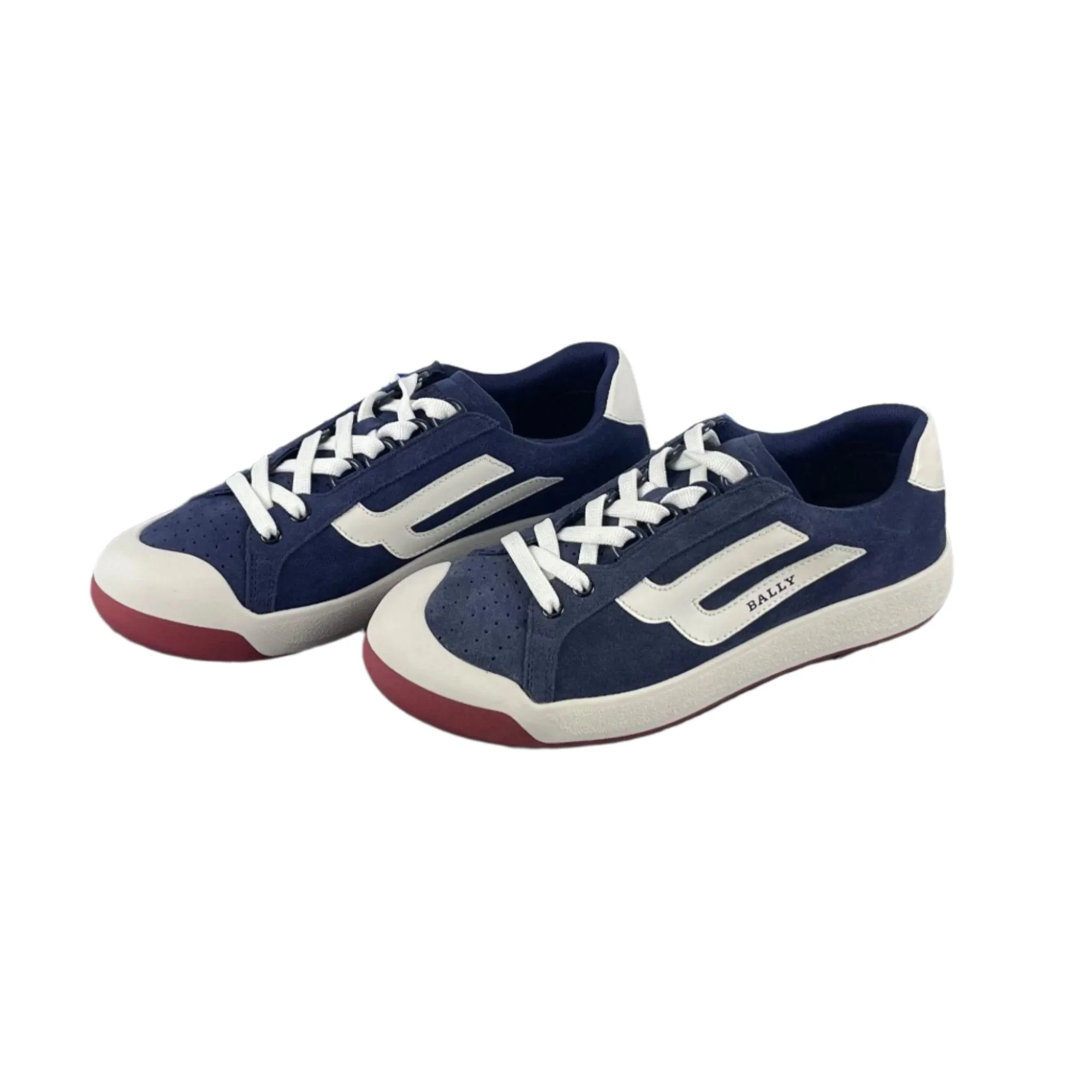 Bally New Competition Blue Leather Sneakers