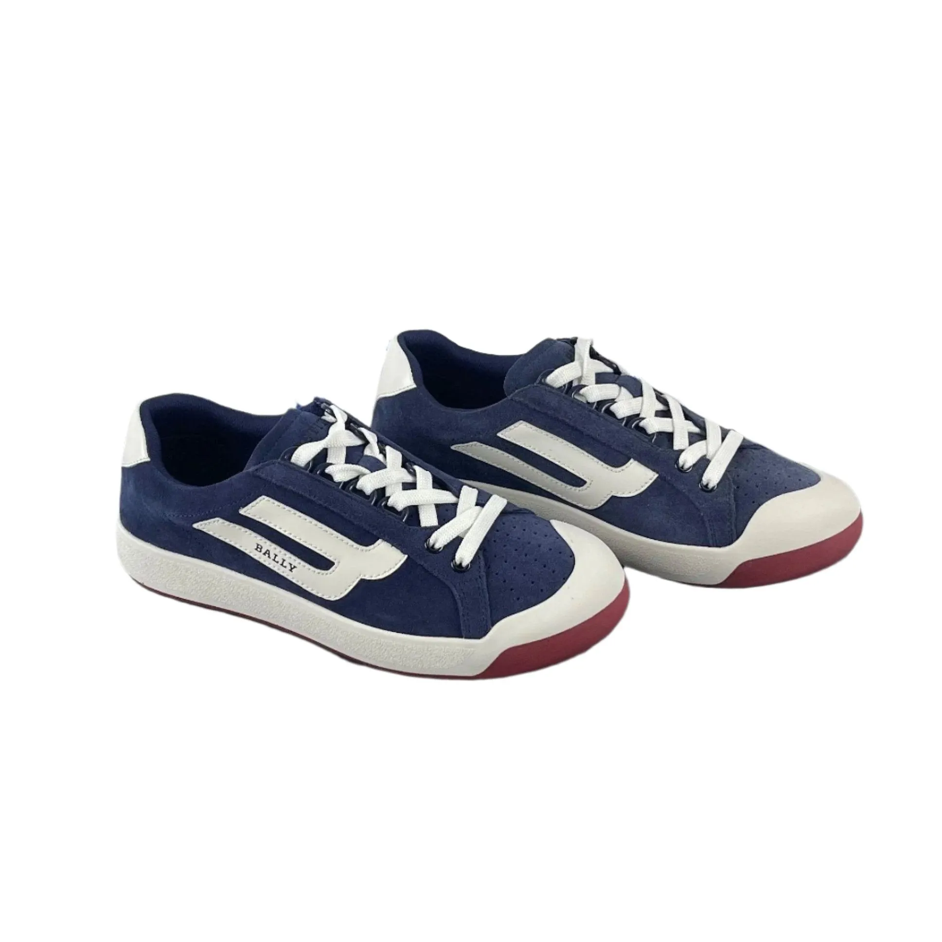 Bally New Competition Blue Leather Sneakers