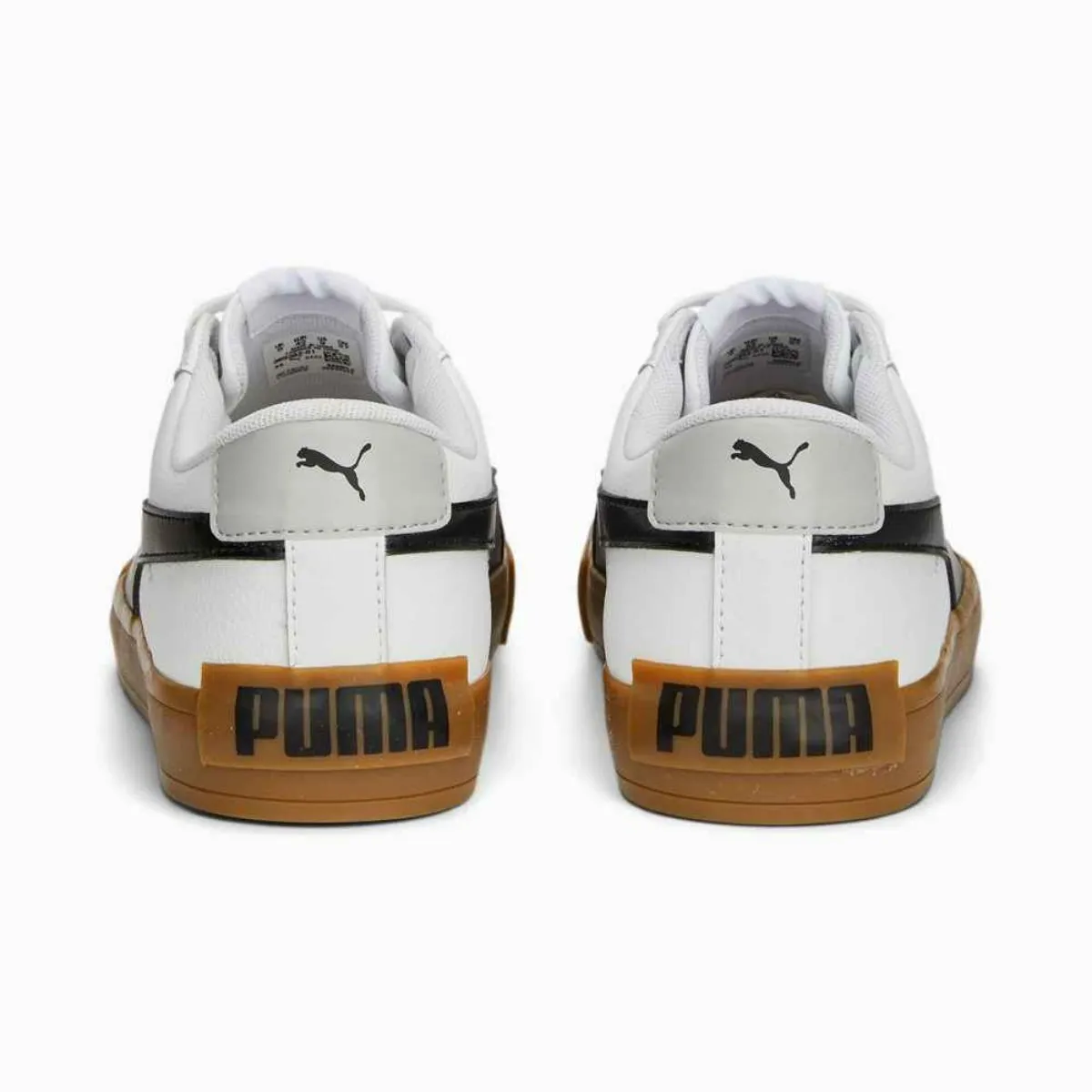 Bari Gum Sole Sneaker - White/Black
