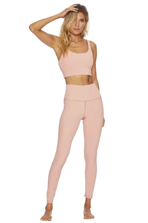 BEACH RIOT Ribbed Ayla Legging Pink