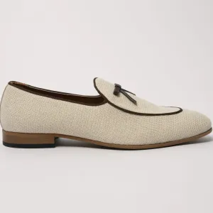Belgian Loafers Ivory White