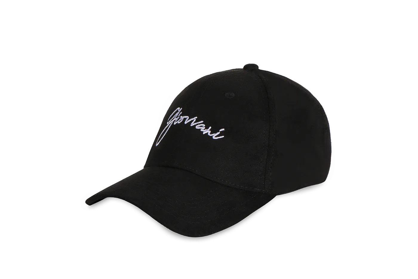 Black Signature Baseball Cap - Black