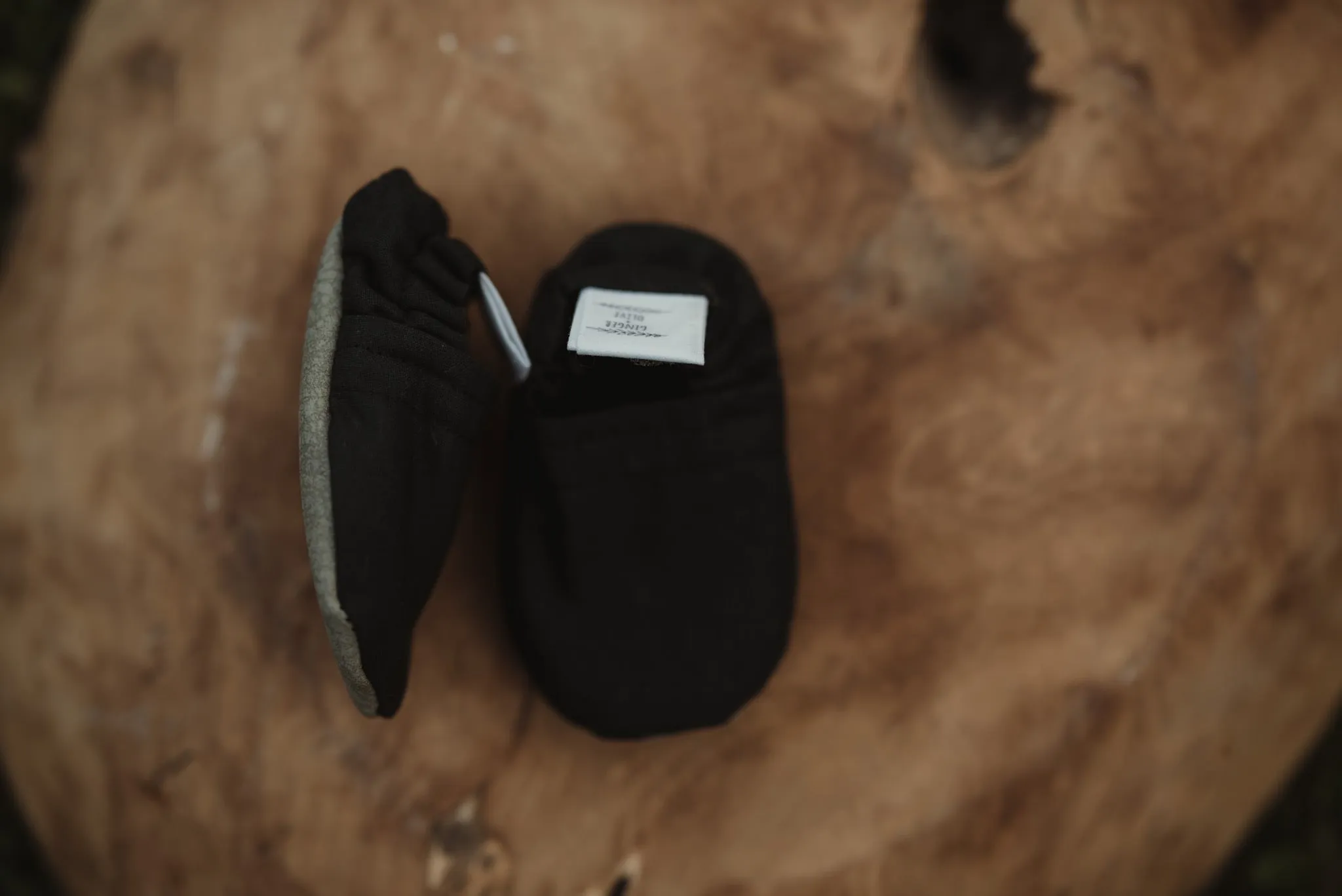 Black Soft Soled Baby Shoes
