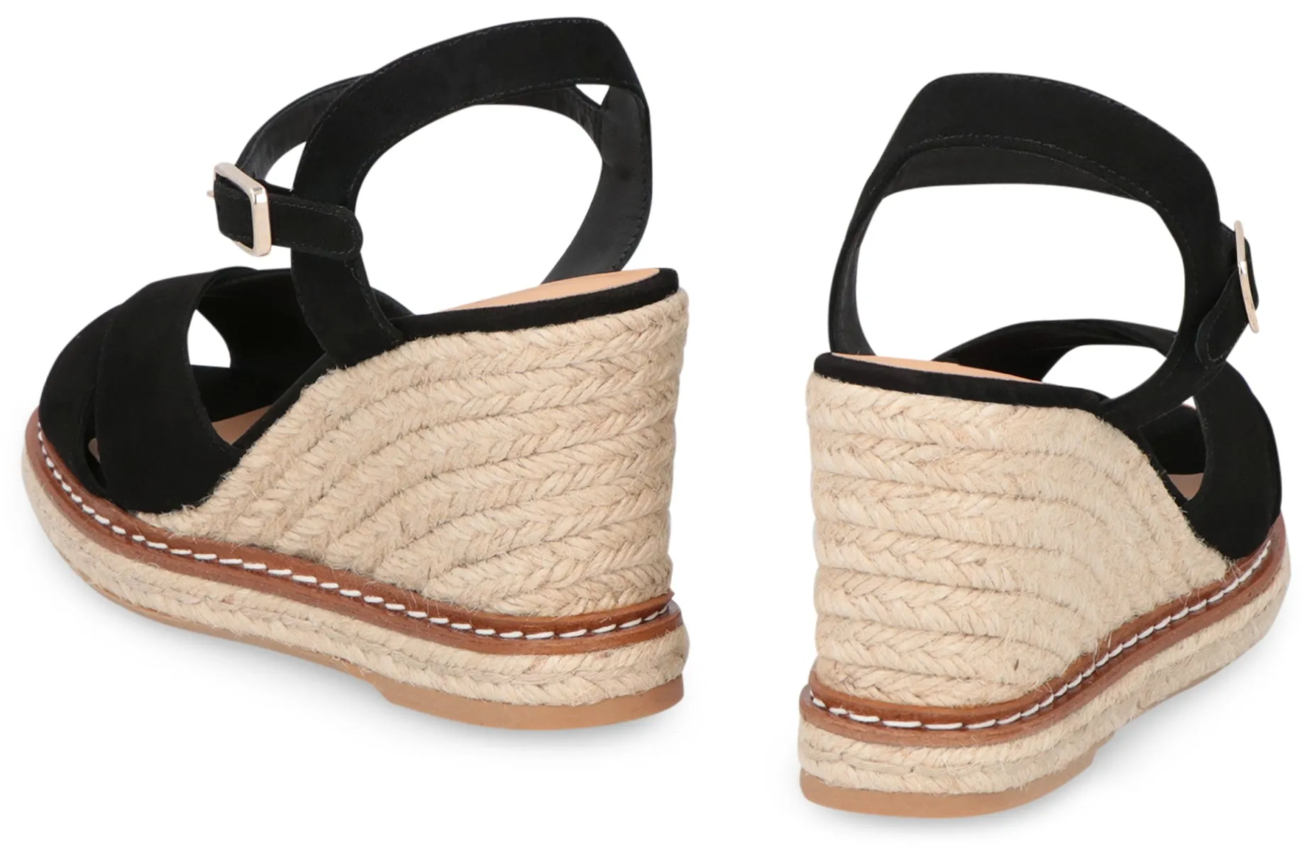 Blaudia jute wedge sandals