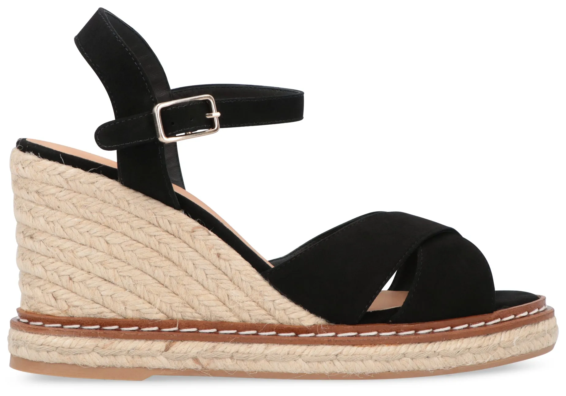 Blaudia jute wedge sandals