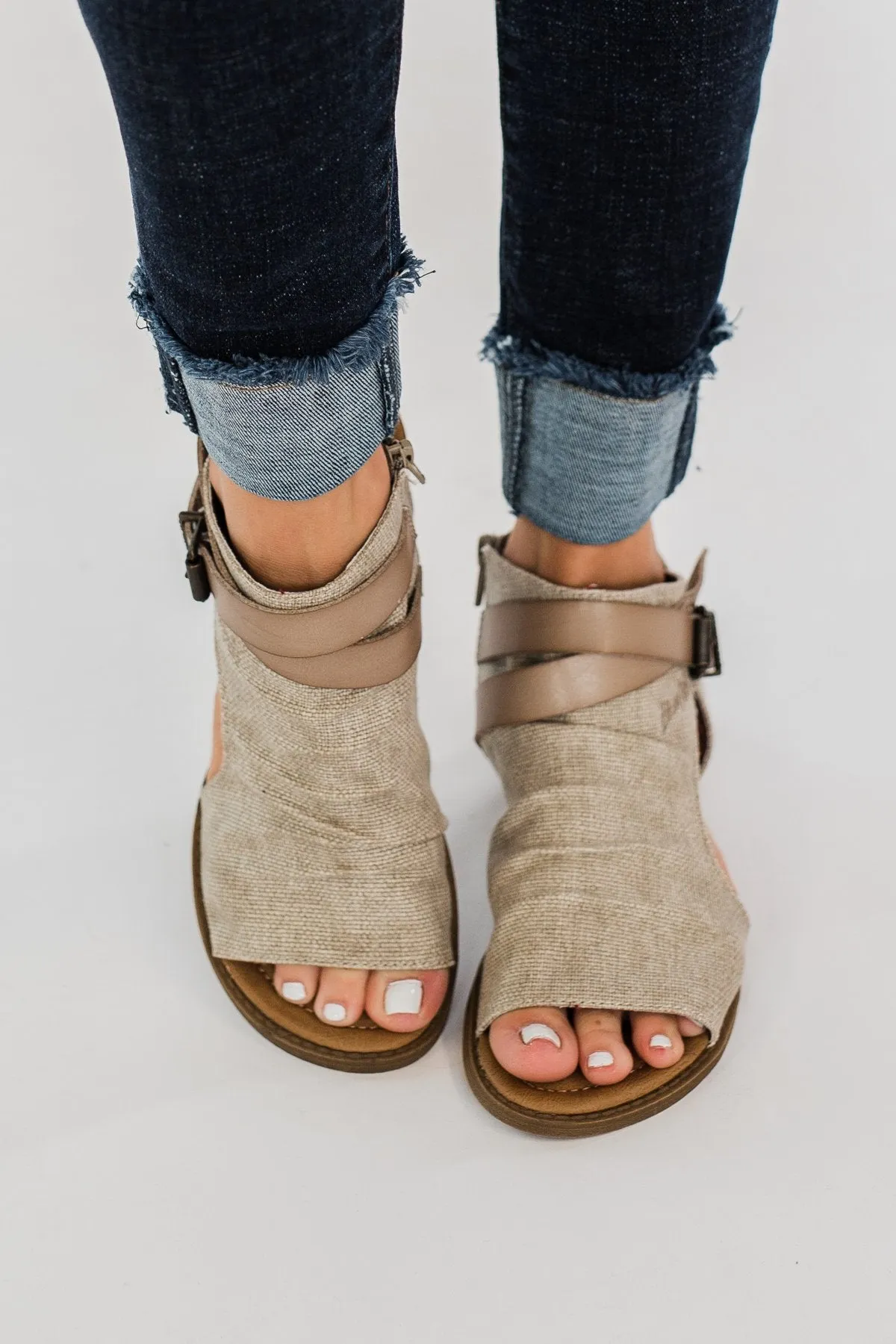 Blowfish Balla Sandals- Taupe