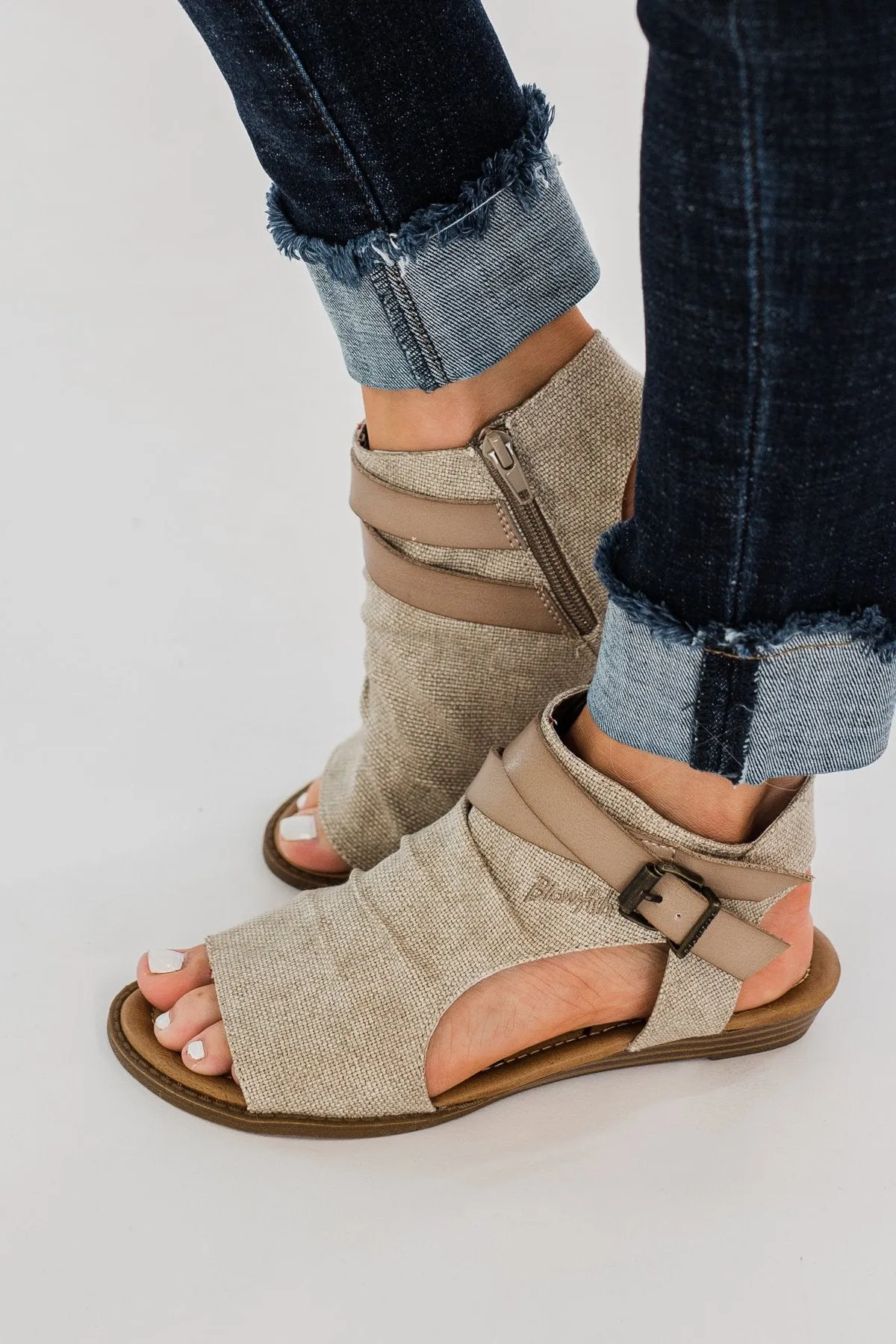 Blowfish Balla Sandals- Taupe