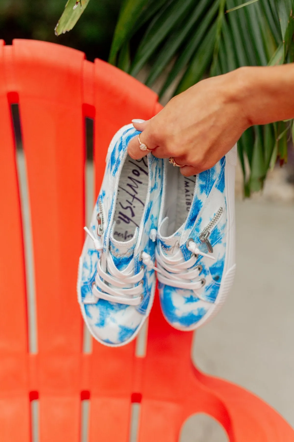 Blowfish Fruit Sneakers- Off White Saltwater Canvas
