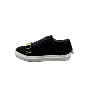 Buscemi 50MM Black Hairy Black Suede Sneakers