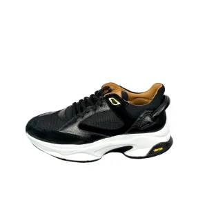 Buscemi Veloce Mix Alce Black Suede Sneakers