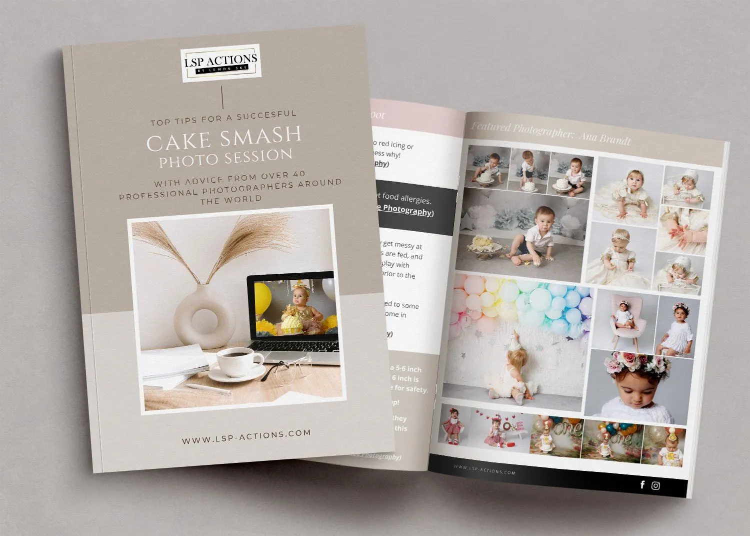 Cake Smash Cutie Photoshop Bundle