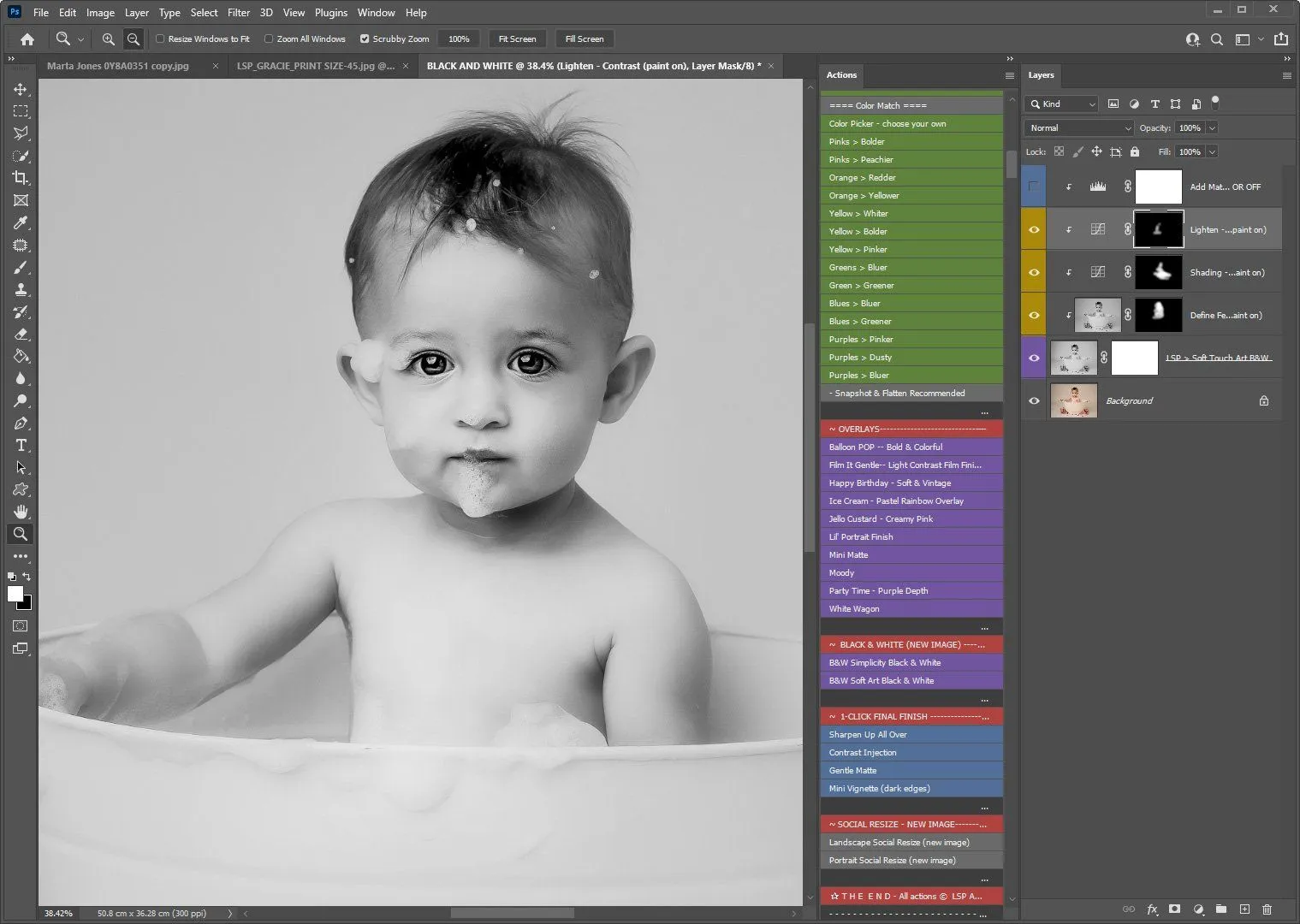 Cake Smash Cutie Photoshop Bundle