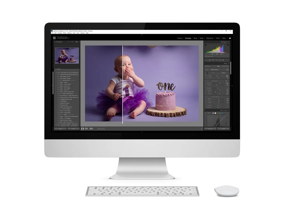Cake Smash Cutie Photoshop Bundle