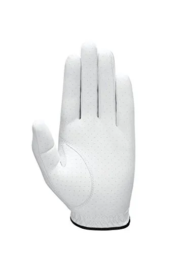 Callaway Women's Opti Flex Glove, White, Small, Worn on Left Hand