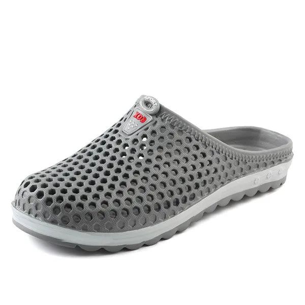 Ceyue Beach Slippers Men 2018 Summer New EVA Massage Mens Hot Sale Rubber Unisex Sandals Fashion Hollow Outdoor Walking Slippers