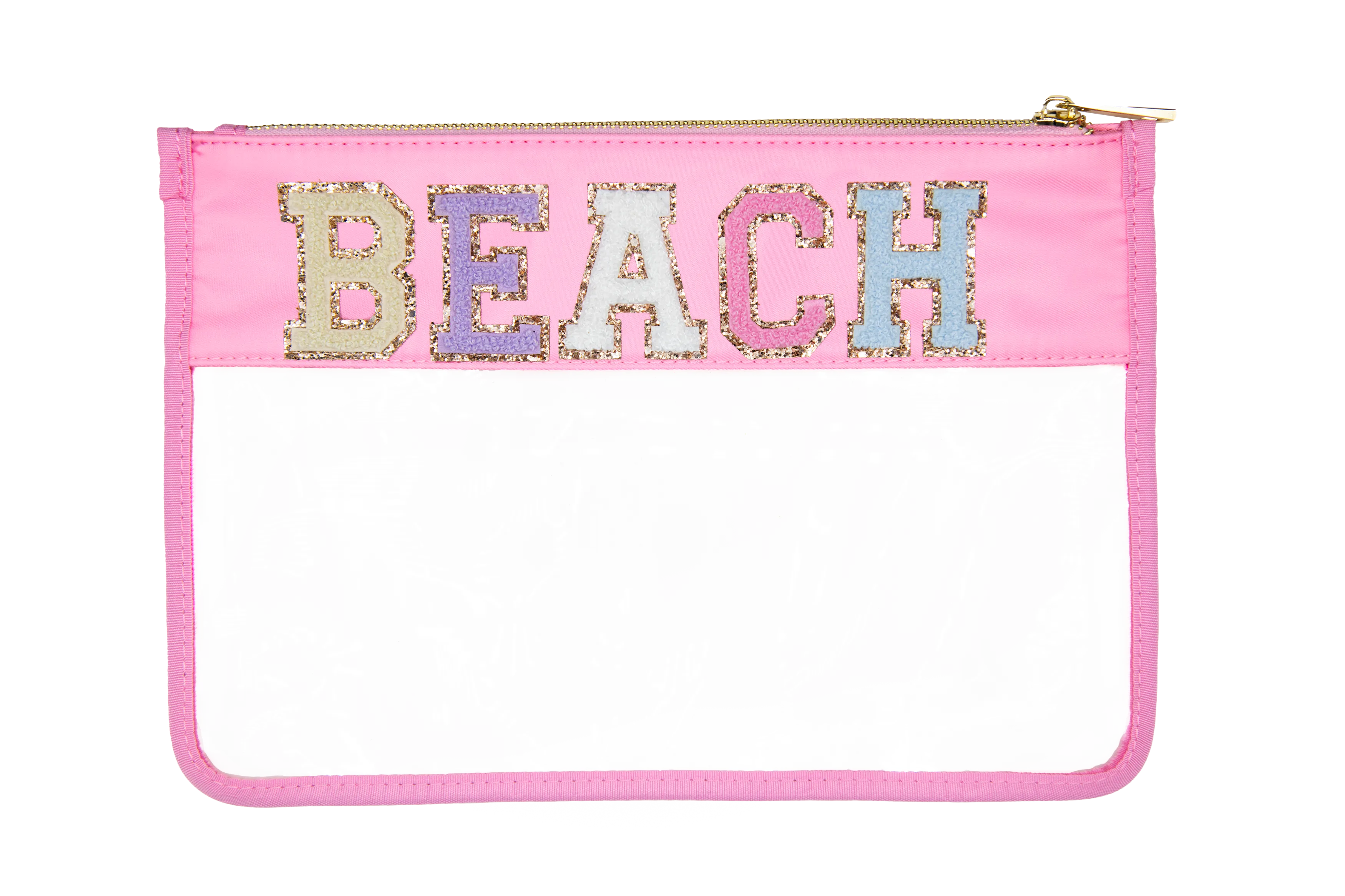 Clear Flat Pouch BEACH