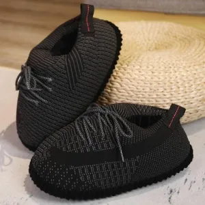 Comfy Plush Sneaker Slippers – Trendy and Ultra-Soft Comfort