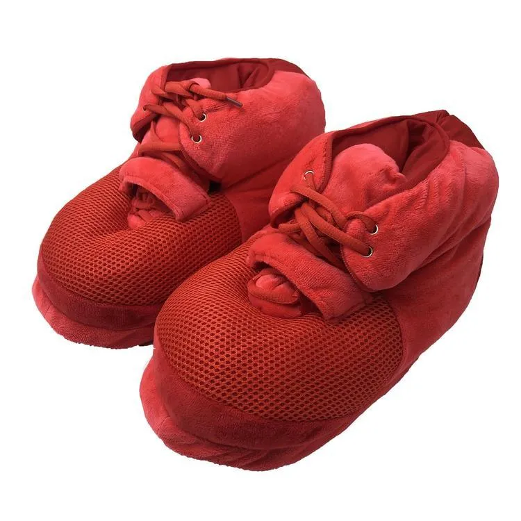 Comfy Plush Sneaker Slippers – Trendy and Ultra-Soft Comfort