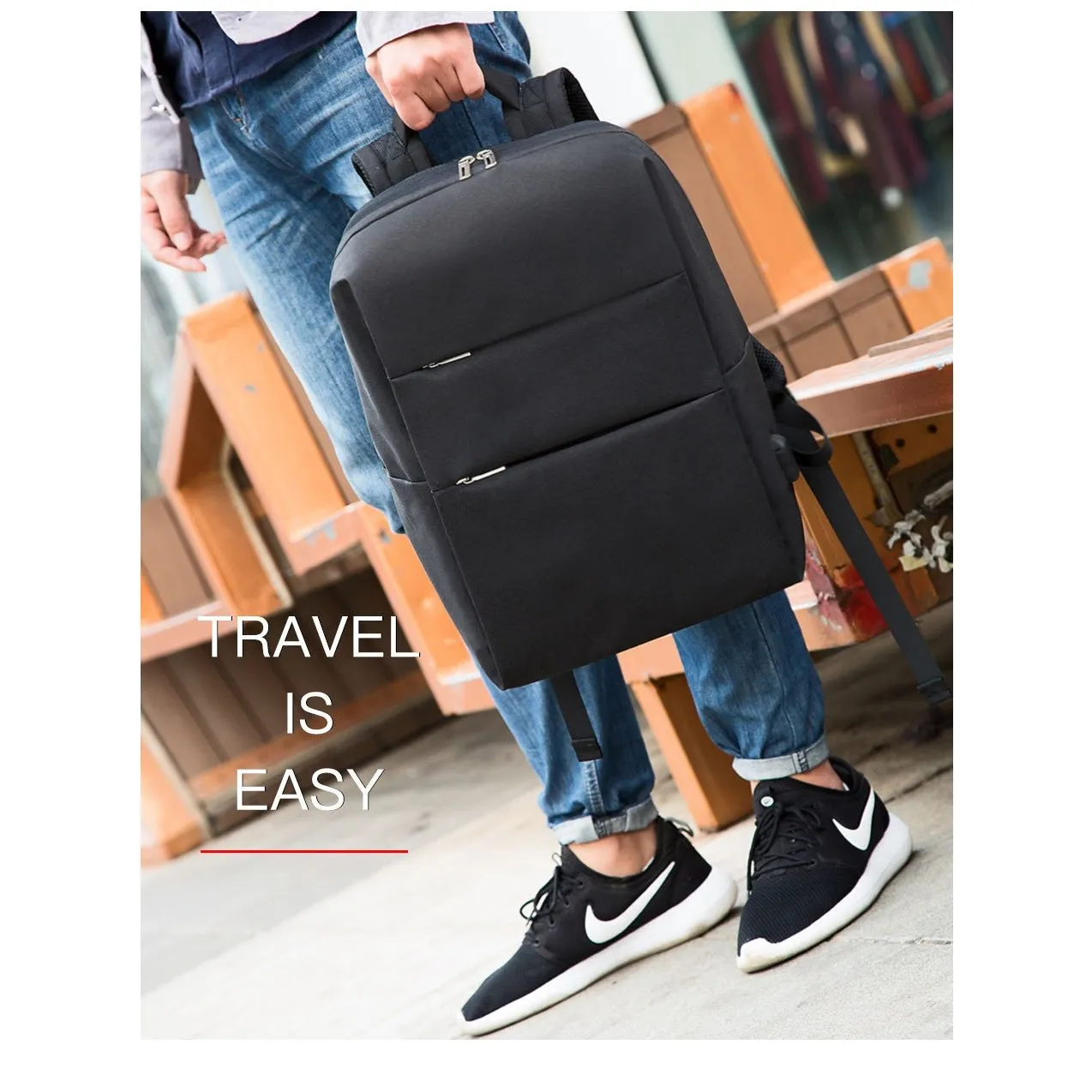 Copy of Backpack USB Charging <br> Canvas