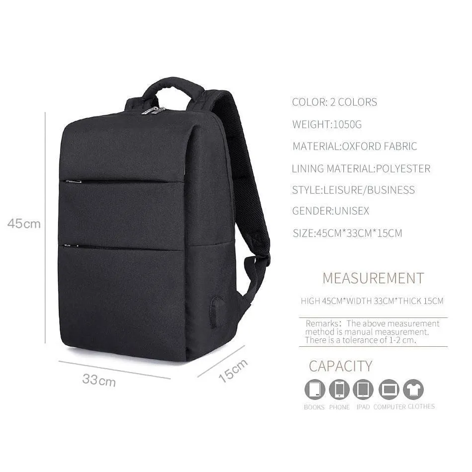 Copy of Backpack USB Charging <br> Canvas
