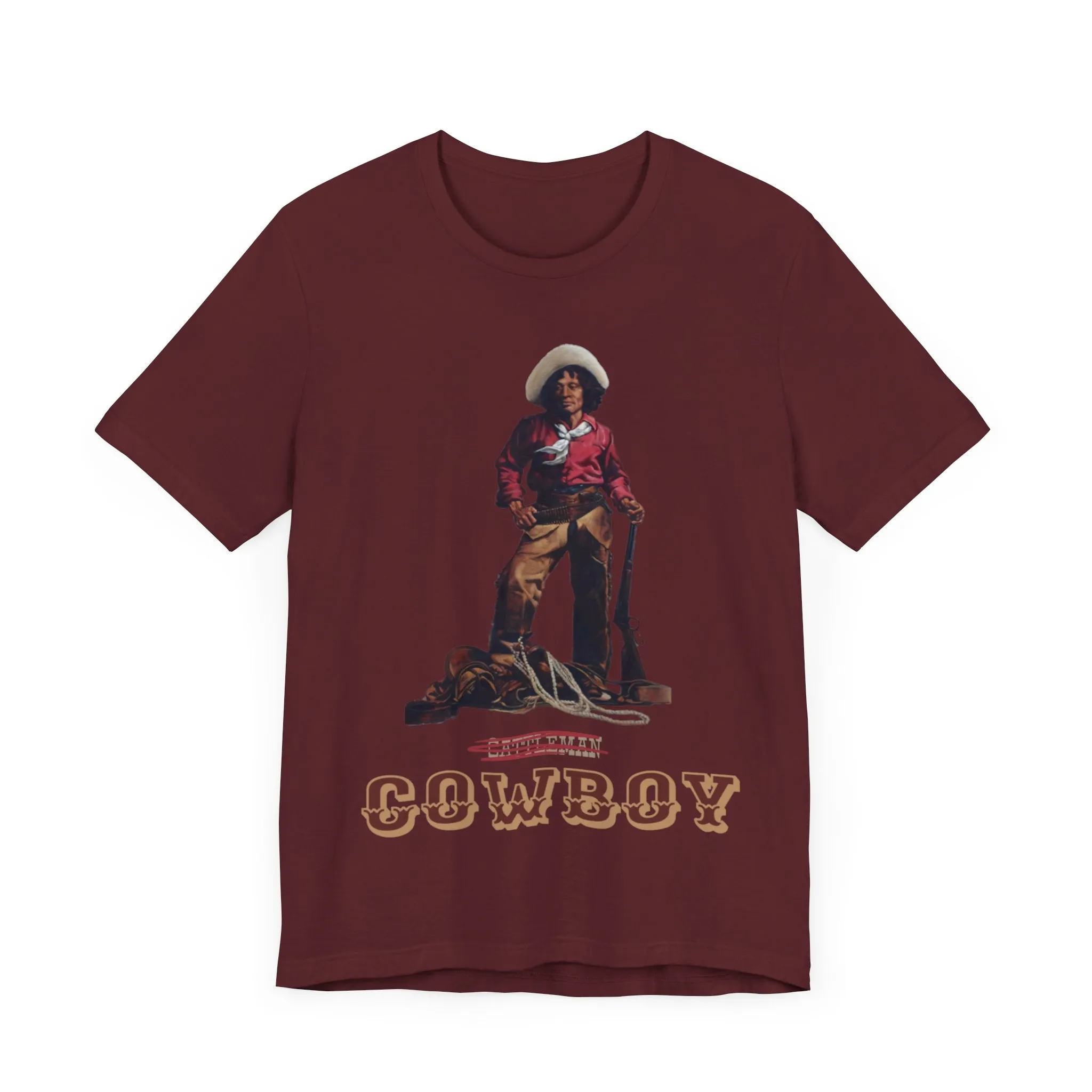 Cowboy: Unisex Short Sleeve T-Shirt
