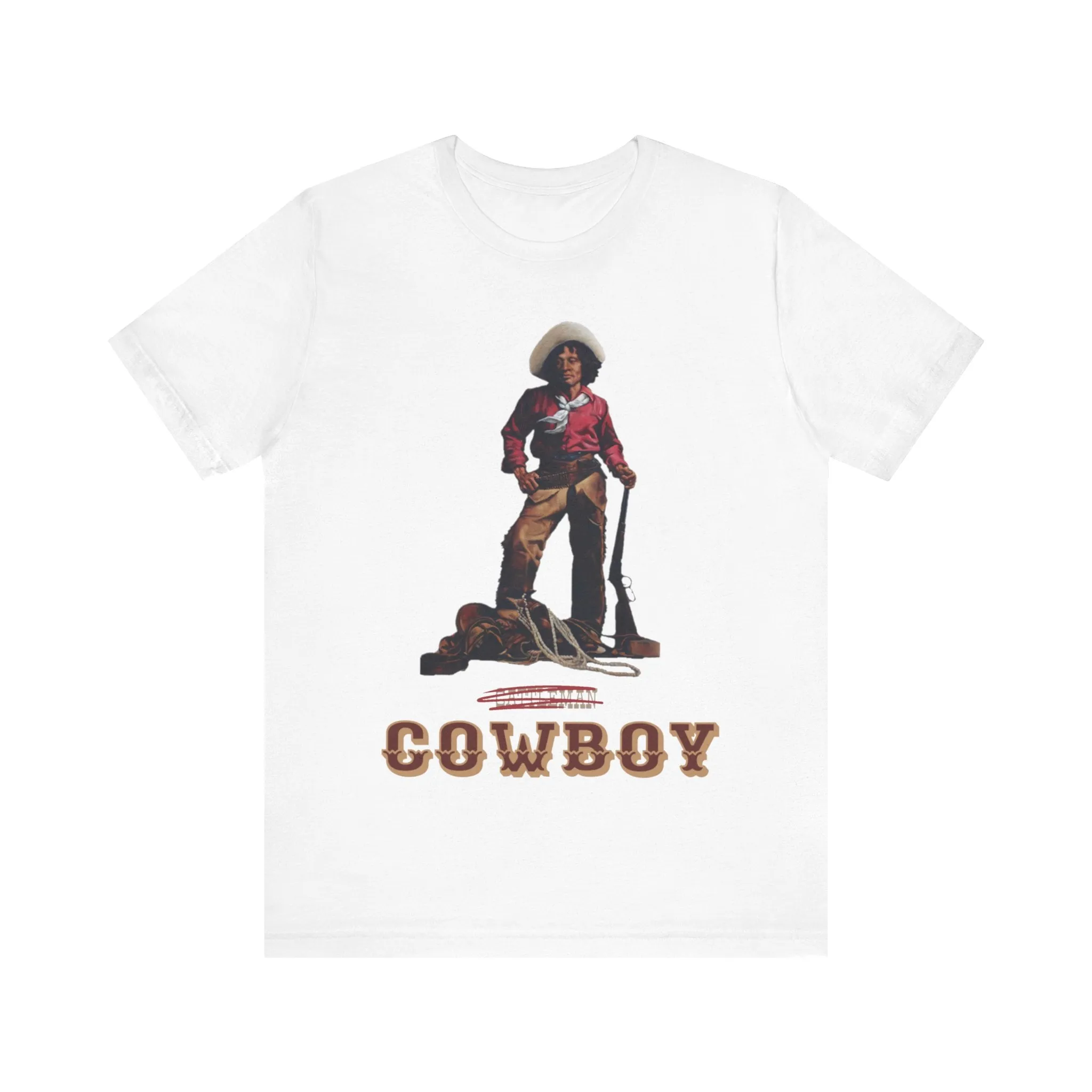 Cowboy: Unisex Short Sleeve T-Shirt