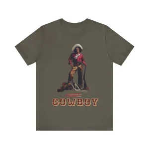 Cowboy: Unisex Short Sleeve T-Shirt
