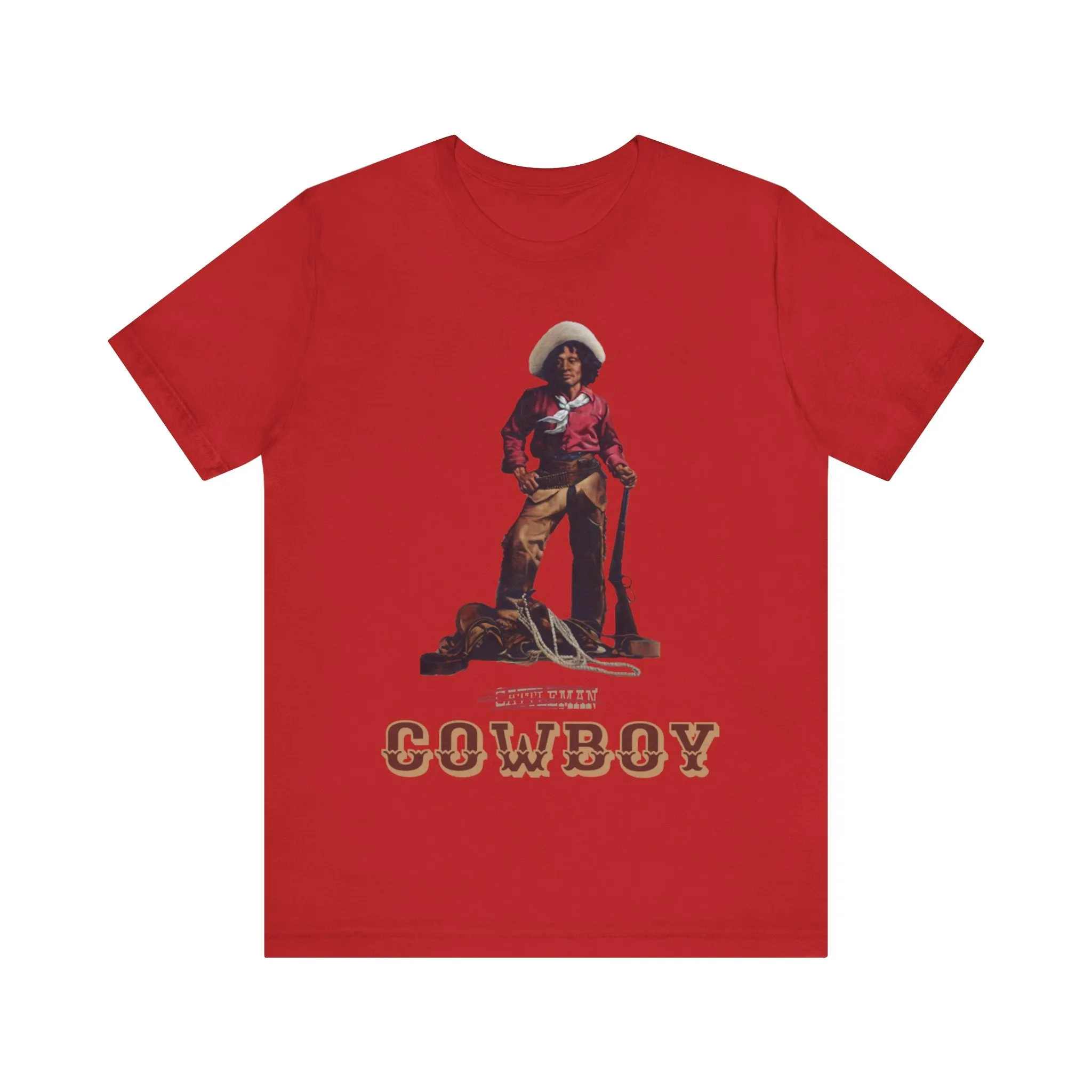 Cowboy: Unisex Short Sleeve T-Shirt